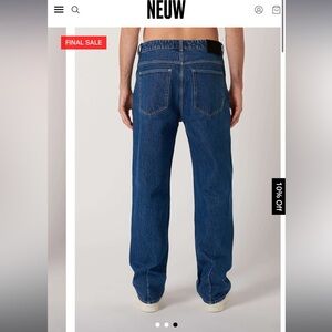 Neuw Relaxed Fit Jeans in Deep Blue